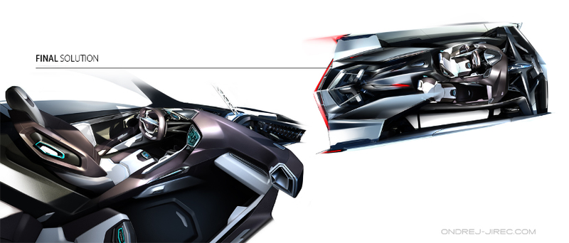 Illustration for article titled If Darth Vader had a car, it would be this killer Cadillac concept